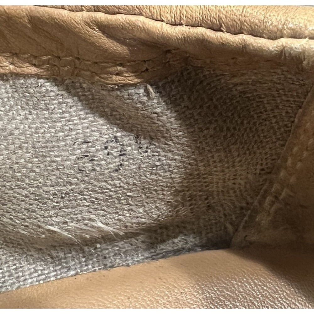 Tod's Leather Ballet Flats Beige Gray Cap Toe Womens Shoes EU 39.5 US 9.5 - Picture 12 of 15